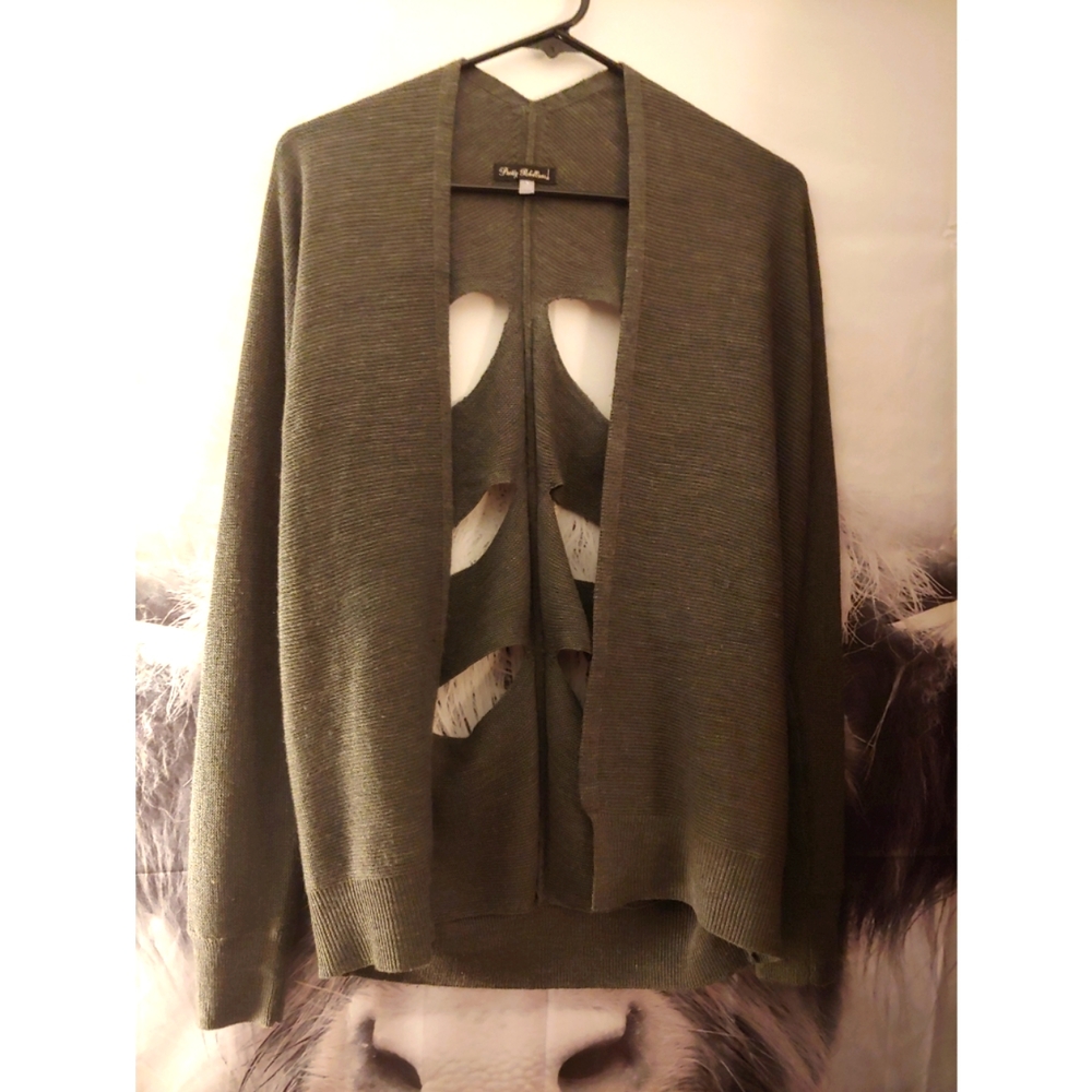 Pretty rebellious cardigan holy sweater